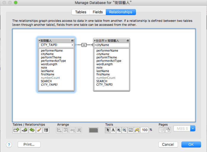 FileMaker_街頭藝人_Self Relationship_台北市藝人_Duplicate Table Occurrence.png